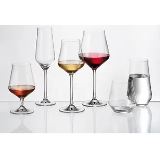 CYNA GLASS Collection ALCA verre en cristal - carre