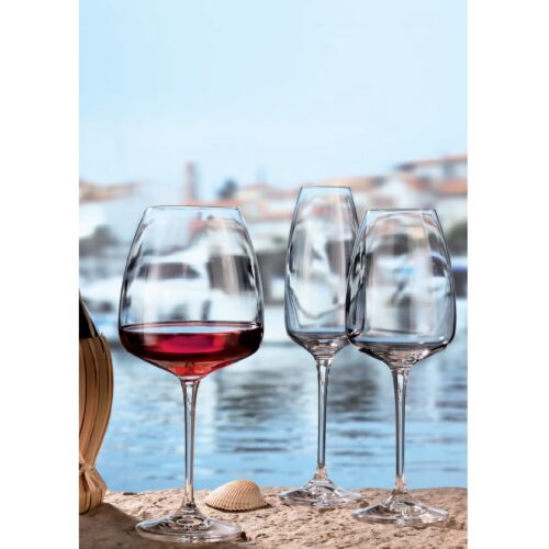 CYNA GLASS COLLECTION ANSER VERRE A VIN ROUGE et BLANC EN CRISTAL