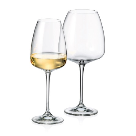 CYNA GLASS COLLECTION ANSER VERRE A VIN ROUGE et BLANC EN CRISTAL