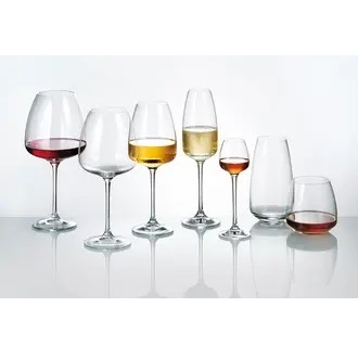 CYNA GLASS collection ANSER verre en cristal - CARRE