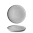 maison-cyna-porcelaine-assiette plate 20cm -granit gris clair mat -g1q2120