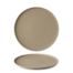 maison-cyna-porcelaine-assiette plate 24cm -granit sable mat -s0q2124