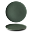 maison-cyna-porcelaine-assiette plate 26cm -granit vert mat -v3q2126