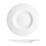 maison-cyna-porcelaine-assiette plate 29cm -blanc - rebord large -ess2129