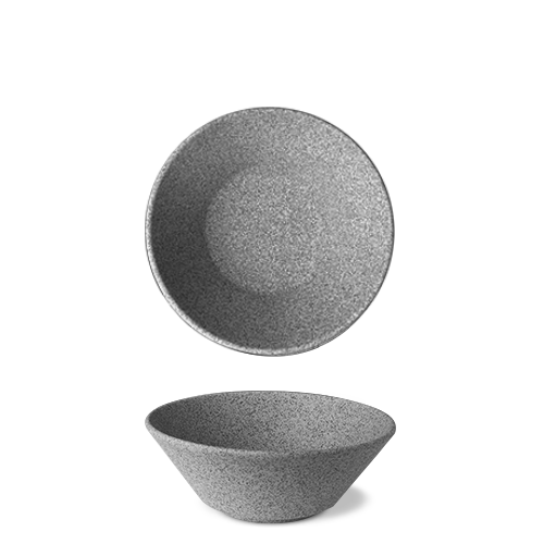 maison-cyna-porcelaine-bol 20cm -granit gris foncé mat -g4q1420