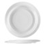 maison-cyna-porcelaine-collection nami -assiette plate 32cm -blanc - rebord asymetrique-nam2132
