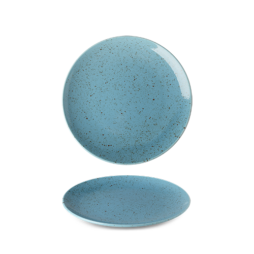 maison-cyna-porcelaine-collection lifestyle -assiette plate 16cm -artic blue- sans aile -LCA2116