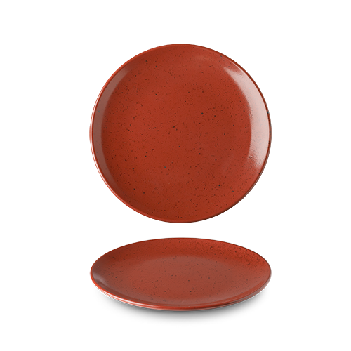 maison-cyna-porcelaine-collection lifestyle -assiette plate 16cm - volcano - sans aile -LCV2116