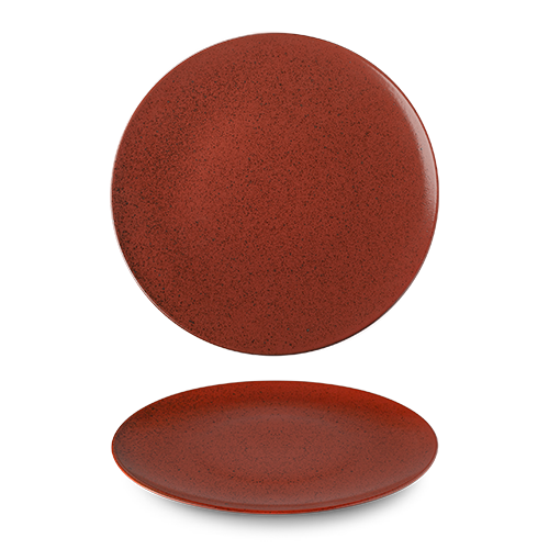 maison-cyna-porcelaine-collection lifestyle -assiette plate 24cm - volcano - sans aile -LCV2124