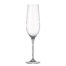 CYNA GLASS flute à champagne cristal sans plomb collection URIA 270ml carre