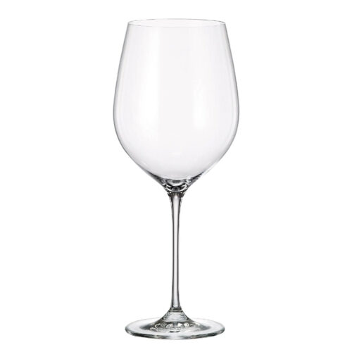 CYNA GLASS verre à vin rouge cristal sans plomb collection URIA 750ml carre