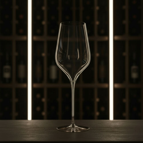 verre à champagne en cristal sans plomb soufflé à la bouche - 4 - collection PALACE - maison CYNA