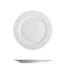 maison cyna - assiette plate à aile 17cm - porcelaine -bas2117