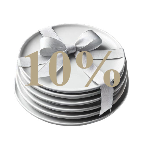 maison cyna - offre sur assiettes personnalisée pour restaurant