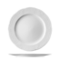 maison cyna - assiette plate à aile de 21,5cm en porcelaine et personnalisable BEL2122 - collection BELLEVUE
