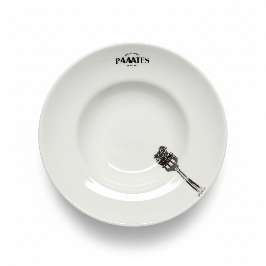 assiette personnalisée BAS19B2_paaates_de_palace