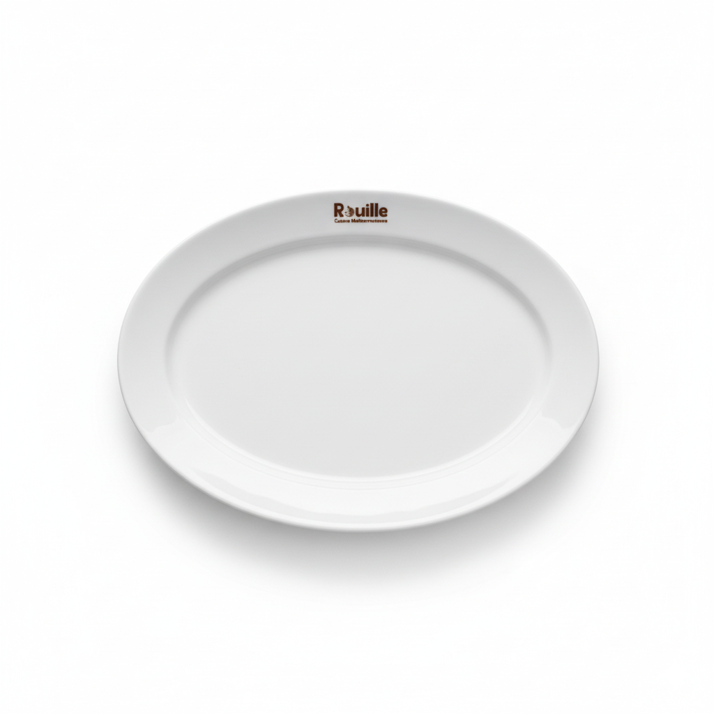 assiette personnalisée PRI3036_restaurant_rouille