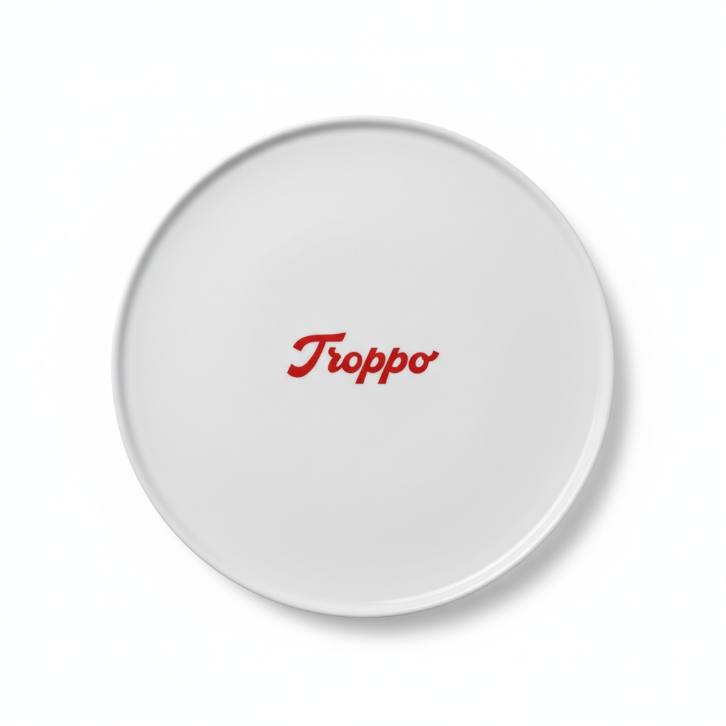 assiette à pizza 33cm personnalisée - froppo